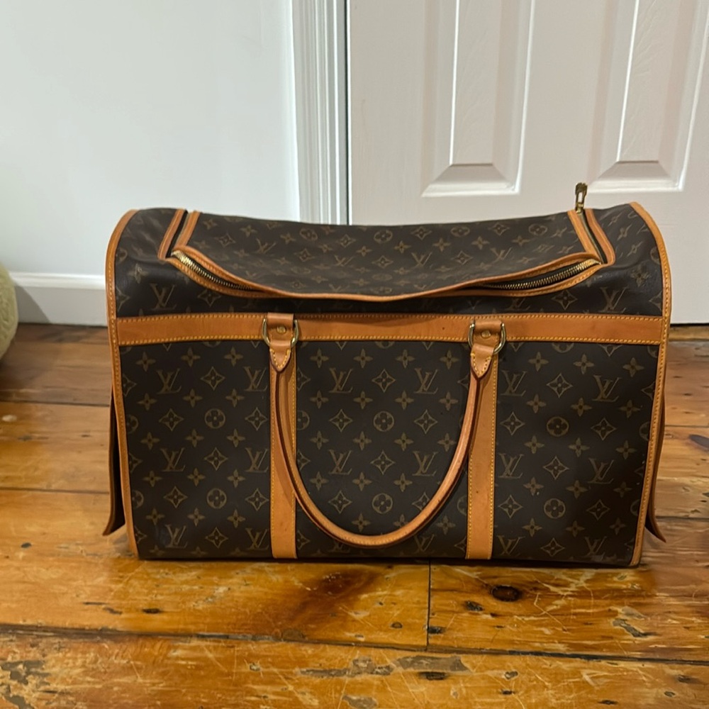 Louis Vuitton Monogram Canvas Dog Carrier Bag